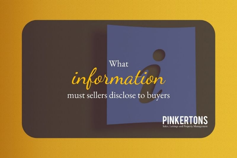 What information must sellers disclose to buyers?